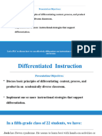 Differentiatioon Presentation