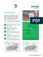 Flowcrete Asia Isocrete K Screed May2020 Tds