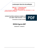 5 Minuta DOQ-Cgcre-087 17025 - 1a Distribuicao Rev 2017 10 21