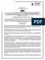 Acuerdo 89 Noviembre 22 Del 2023 Instituto Colombiano para La Evaluacion de La Educacion Icfes