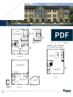 Mozart Townhouse Floor Plan Montgomery Village, MD