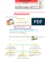 Los Conectores para Cuarto Grodo de Primaria