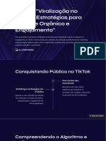 Ebook Viralizacao No TikTok Estrategias para Alcance Organico e Engajamento