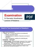 NEWBORN Examination