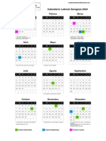 Calendario Laboral 20224 Huesca