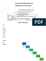 CORRECTION EFM REGIONNAL RSE MARRAKECH SAFI Et de Marrakech
