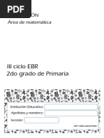 2do - Primaria - Matemática (2098)