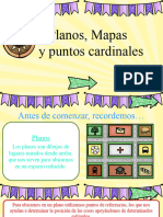 Mapas y Puntos Cardinales