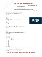 CA Foundation Math LR Stats Q MTP 2 Nov23 Castudynotes Com