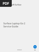 Surface Laptop Go 2 English Service Guide