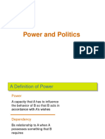 POWER and POLITICS PPT MBA