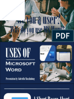 Users of Ms Word