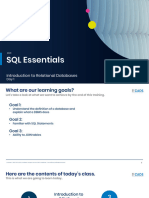 SQL Essentials (1-Day Variant) SC New