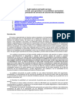 Auditoria Concurrente o Terreno Servicios Salud Colombia