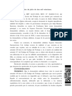 Ca Stgo Nilidad Despido No Aplcia A Subconmtratacion