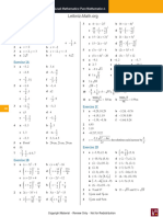 Pure Maths 1 Chapter 1 Answers