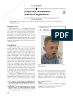 Mycoplasma Pneumoniae - Associated Angioedema