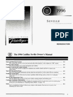 1996 Cadillac Seville STS Owners Manual