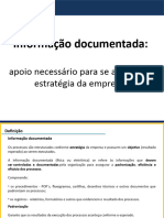 Informação Documentada