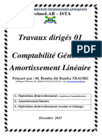 TD Amortissement Linéaire