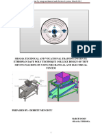 Design and Fabrication of Teff Seiving Machine