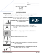 Chapter 8 Simple Machines