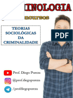 Teorias Sociológicas Da Criminalidade (Macrossociologia) - Teorias Do Consenso e Do Conflito