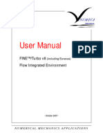 numeca用户手册系列4 fineTurbo求解器