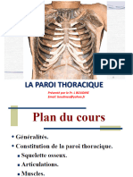 1 - La Paroi Thoracique