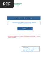 PG55 - 1 Operativa ECHO CHARLIE Coordinación y Asistencia Ante Emergencias Colectivas