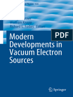 Modern Developments in Vacuum Electron Sources: Georg Gaertner Wolfram Knapp Richard G. Forbes Editors