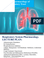 Respiratory Tract Pharmacology