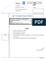 ExamenWEB2 - 2020 Final Corrigé