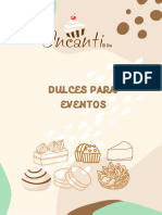 Dulces para Eventos Incanti 2023