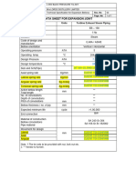 Tech Spec Exp Bellow Input Sheet C-3992