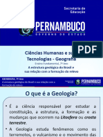 A Estrutura Geológica Do Brasil e Sua Relação Com A Formação Do Relevo