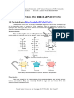 1.1 Carbohydrates, Biology For Engineers DRP