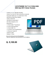 Laptop HP 15