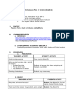 Detailed Lesson Plan in Science