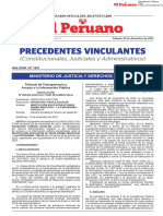 Precedentes Vinculantes