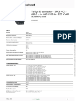 TeSys Deca Contactors - LC1D65AM7