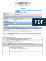 COURSE SYLUBUS Introduction To Management (MG 2310)