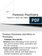 Forensic Psychiatry