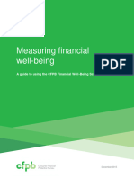 CFPB - Financial Well Being User Guide Scale