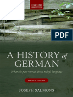 Salmons J. A History of German