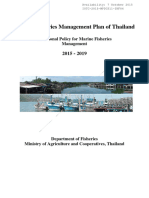 Marine Fishery Plan of Thailand