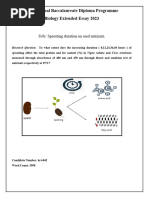 Biology Extended Essay by Om Shah