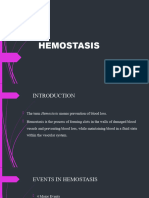 HEMOSTASIS