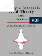 B.M. Budak, S.V. Fomin - Multiple Integrals, Field Theory and Series - Mir - 1973