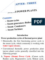 Analysis of Steam Cycle